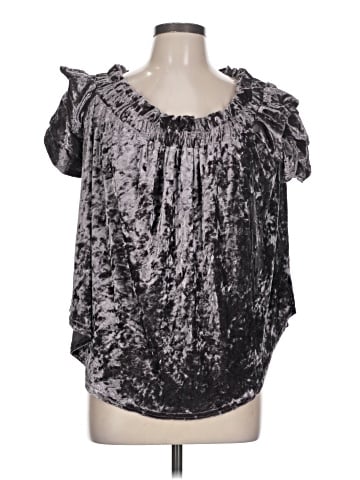 Umgee Short Sleeve Blouse (view 1)