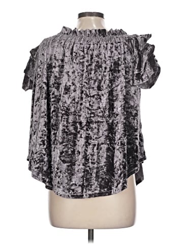 Umgee Short Sleeve Blouse (view 2)