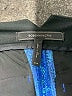 BCBGMAXAZRIA 100% Polyester Chevron-herringbone Blue Casual Pants Size XXS - photo 7