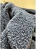 Christian Dior 100% Polyester Solid Blue Coat Size 5 - photo 8