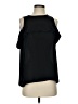 Ann Taylor LOFT 100% Polyester Black Sleeveless Blouse Size S - photo 1