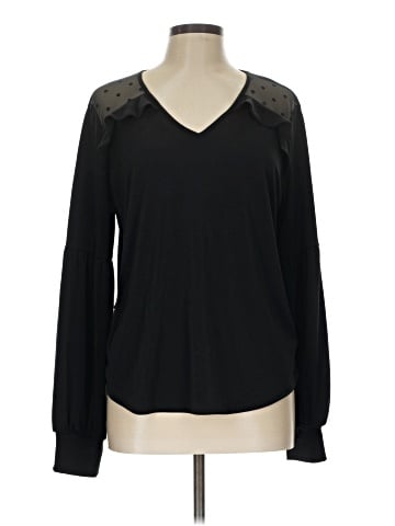 Adrianna Papell Long Sleeve Blouse (view 1)