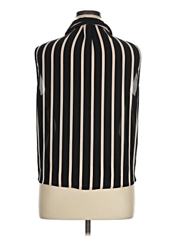 Adrianna Papell Sleeveless Button-Down Shirt (view 2)