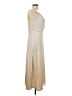 Shein 100% Polyester Tan Cocktail Dress Size L - photo 4