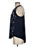 Akemi + Kin Blue Sleeveless Blouse Size S - photo 5