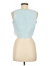 Unbranded Blue Sleeveless Blouse Size M - photo 2