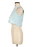 Unbranded Blue Sleeveless Blouse Size M - photo 5