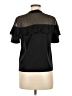 Sportmax 100% Polyamide Black Short Sleeve Top Size M - photo 2