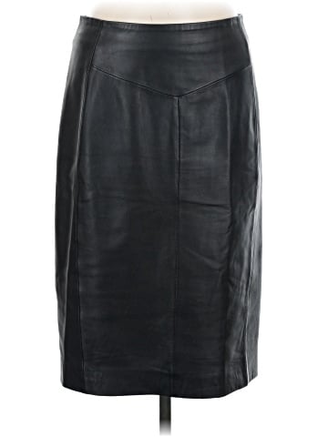 Reiss Faux Leather Skirt (view 1)
