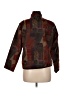 Coldwater Creek Graphic Brown Jacket Size M (petite) - photo 2