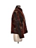 Coldwater Creek Graphic Brown Jacket Size M (petite) - photo 4
