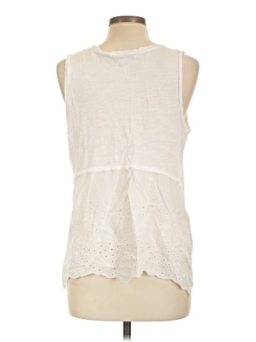 Ann Taylor LOFT Sleeveless T-Shirt (view 2)