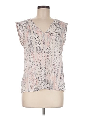Rebecca Taylor Sleeveless Silk Top (view 1)