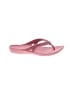Crocs Pink Flip Flops Size 7 - photo 1
