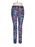 Greyson Print Blue Active Pants Size L - photo 1