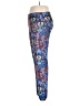 Greyson Print Blue Active Pants Size L - photo 5