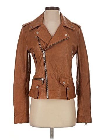 7 For All Mankind Leather Jacket (view 1)