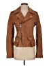 7 For All Mankind 100% Leather Brown Leather Jacket Size S - photo 1