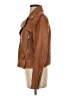 7 For All Mankind 100% Leather Brown Leather Jacket Size S - photo 5