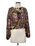 CIEBON 100% Polyester Green Long Sleeve Blouse Size XS - photo 1
