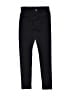 Justice Solid Black Active Pants Size 7 - 8 - photo 2