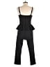 Unique Vintage Solid Black Jumpsuit Size M - photo 2