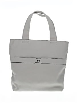 H By Halston Leather Tote
