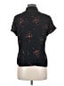 Liz Claiborne Stars Black Short Sleeve Blouse Size M (petite) - photo 2