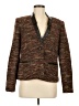 Lafayette 148 New York Tweed Brown Blazer Size 8 - photo 1