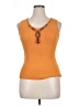 Ruby Rd. Orange Sleeveless T-Shirt Size XL - photo 1