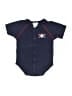 Babyworks 100% Cotton Blue Short Sleeve Onesie Size 6-9 mo - photo 1