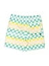 Art Class 100% Recycled Polyester Argyle Blue Board Shorts Size 6 - 7 - photo 2