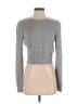 Out From Under Metallic Silver Pullover Sweater Size XS - photo 1