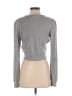 Out From Under Metallic Silver Pullover Sweater Size XS - photo 2