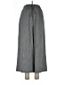Unbranded 100% Polyester Chevron-herringbone Gray Black Casual Pants Size L - photo 1