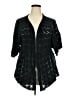 Venezia 100% Acrylic Black Cardigan Size 22 - 24 Plus - photo 1