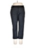 Laundry by Shelli Segal Plaid Blue Casual Pants Size L - photo 1