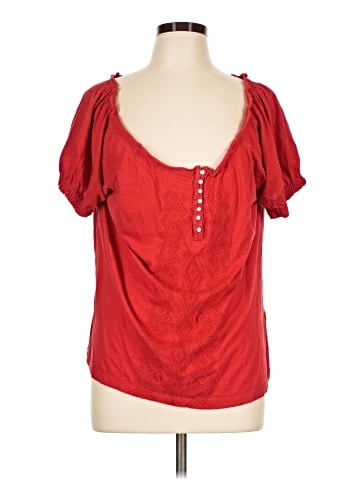 Lauren by Ralph Lauren Short Sleeve Blouse (view 1)