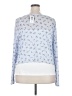 Lovesick Blue Long Sleeve Blouse Size 3X Plus (3) - photo 2