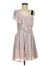 Sugar Lips 100% Polyester Tan Cocktail Dress Size M - photo 1