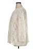Xhilaration 100% Polyester Ivory 3/4 Sleeve Blouse Size XL - photo 5