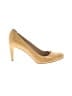KORS Michael Kors 100% Leather Tan Heels Size 10 - photo 1