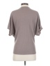 Brenda's Gray Short Sleeve Blouse Size S - photo 2