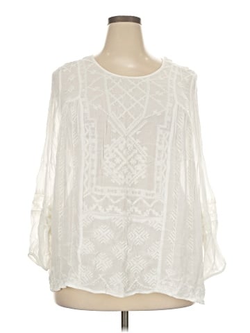 Lucky Brand Long Sleeve Blouse (view 1)