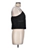 Aqua 100% Polyester Black Sleeveless Top Size L - photo 4