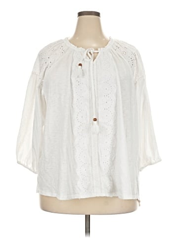 Lane Bryant 3/4 Sleeve Blouse (view 1)