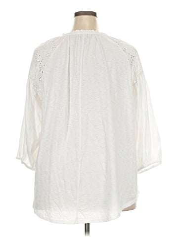 Lane Bryant 3/4 Sleeve Blouse (view 2)