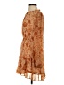 Lush 100% Polyester Paisley Orange Cocktail Dress Size S - photo 5