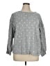 Zac & Rachel Stars Gray Pullover Sweater Size 1X - photo 1