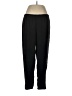 Eileen Fisher 100% Silk Solid Black Track Pants Size L - photo 1